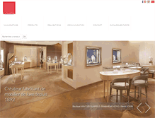 Tablet Screenshot of lavalcollection.com